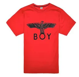 T-shirt di Boy London 2018 Street Fashion Short Short Eagle Pattern T-shirt Cotton Mens Shirtr40i