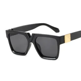 Lyxiga nya designersolglasögon Säkerhetsmaterial Stilig Praktiska solglasögon Strand, fest, sport, körning Viktigt mode Sharp Tool