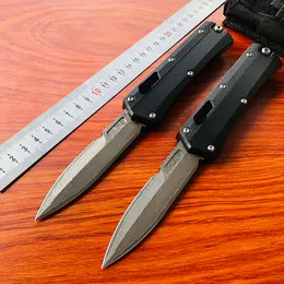 Nya US 2-modeller UT184-10S Glykon Automatisk vikning Knife Damascus Blad Combat Dragon Auto Pocket Knives Outdoor Survival UT85 UT88 Självförsvar Hunting EDC 9000 4600