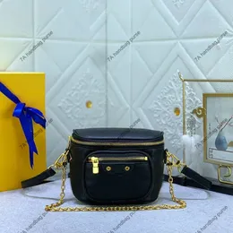 3A borsa firmata donna uomo Mini marsupio borsa a mano fiori sfumati Stampa Marsupio cintura di lusso marsupi Uomo Borse a tracolla Borsa a tracolla in pelle a catena M82347 82208