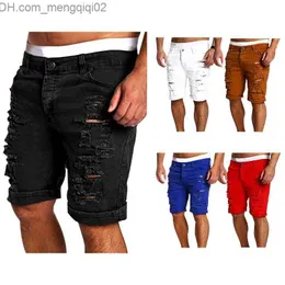 Men's Jeans Men's Jeans Mens Ripped Short Brand Clothing Acacia Person Fashion Bermuda Summer Shorts Breathable Denim Male Pants Z230706