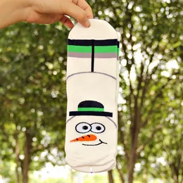 Skarpetki damskie Christmas Snowman Arrival Fashion Lovely Cartoon Cotton Cool Free Fall