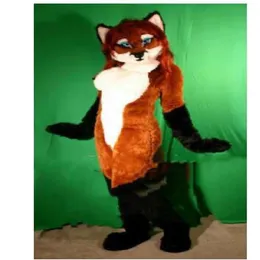 2019 Fox Mascot Costume Fursuit Suit Halloween Parade253K