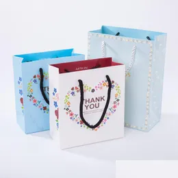 Jewelry Pouches Bags Wholesale Bk Gift Bag For Box Thank You Princess Kraft Paper Pouches Packaging Display Drop Delivery Dh980