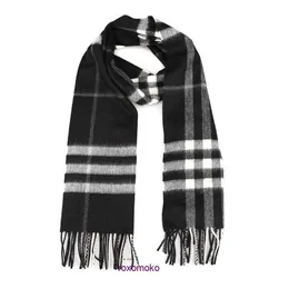 Echarpes de inverno Fashion Bur para venda no varejo Hong Kong Direct Mail Masculino e Feminino Cashmere Cachecol Xadrez Xale Outono 8015537