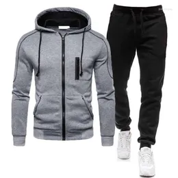 Mens Tracksuits 2023 Ladies Casual Wear Suit Sportswear Solypol Fullover Pants Autumn and Winter Fashion