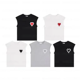 Paris Amis Designer Tank Top Love Brodered Alphabet Vest Sport Casual Men's and Women's Vest Base Tank Top