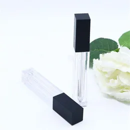 Frasco de batom líquido claro 6ml vazio com tampa fosca Diy Cosmetic Lip Gloss Tube Balm Container Travel F3603 Ukdis