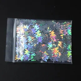 الستائر sier deholographic شكل 8 مم أظافر بريق الأظافر فن الديكور جسم الوجه الوجه ماكياج الحناء الحناء tumblers craft diy accessoire