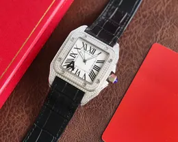 Top Classic Vintage Man Watch Designer الفاخرة 47 مم الساعات المحايدة الكلاسيكية حركة ميكانيكية عتيقة WatchClassic Square Wristwatch No Box