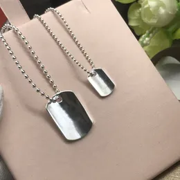 2023 New Luxury Big Square Pendant Necklace Charm Mustical Men and Women's Netclaces High-Juchice Stains Steel Designer Jewelry المجوهرات