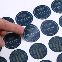 Forniture per etichettatura Etichetta autoadesiva etichetta con logo stampa impermeabile Etichetta adesiva personalizzata