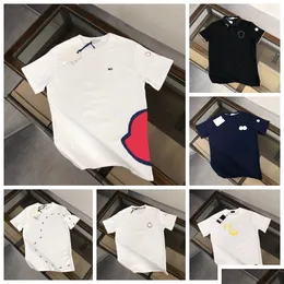 Męskie koszulki Projektant T Shirt Moda męska List Drukowane koszulki Odzież Casual Cotton Top z krótkim rękawem Mężczyźni Kobiety T-Shirt S High Dhiui