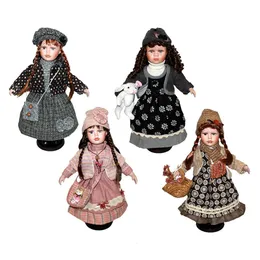 Dolls 16 Inch Doll with Stand Gift friend Dollhouse People Display Decor 230704