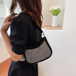 Borse da sera Borsa da donna Summer Bright Drill Fashion Shoulder For Female Simple Handbags Small Square