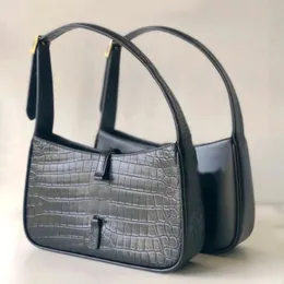 bolsas de luxo designer de bolsa de axila bolsas de moda feminina HOBO a bolsa de alta qualidade LE5 A7 bolsas de noite de couro preto