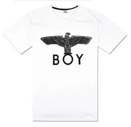 T-shirt di Boy London 2018 Street Fashion Short Short Eagle Pattern T-shirt da uomo in cotone Shirtoas7