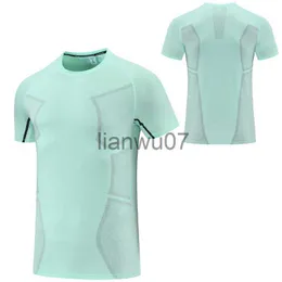 Męskie koszulki sportowe T męskie nadruki letnie szybkoschnące topy do ćwiczeń Fitness Running Jogging FashionTee O Neck oddychająca męska koszulka treningowa J0705