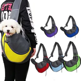 Haustier-Rucksack, Hundeträger, atmungsaktiv, atmungsaktiv, modische Reisetaschen, tragbare Umhängetasche für Katzen und Hunde