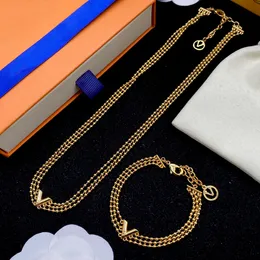 Luxury Fashion Necklace Designer Jewelry party Sterling Silver pendant Rose Gold necklaces Chain necklace for women fancy dress long chain jewellery gift