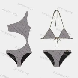 Damski zestaw bikini moda damska stroje kąpielowe seksowna metalowa klamra projekt strój kąpielowy zestaw na co dzień strój plażowy