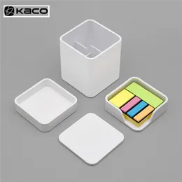 Pencil Cases KACO LEMO Desktop Storage Box Note Product 3 in 1 Assembly Free Simple Design Work for Office Fam 230705