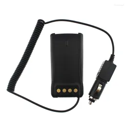 Caricabatteria da auto con eliminatore di batteria per walkie talkie per radio Hytera PD780 PD780G PD700