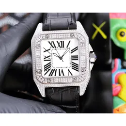 Top Luxury Lady Vintage Man Watch Luxury Designer Нейтральные часы Классические винтажные механические движения для наблюдения за квадратными часами нет коробки