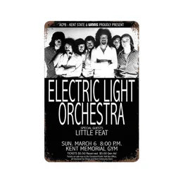 Jars Electric Light Orchestra Decor Poster Vintage Tin Sign Sign Metal Sign Pub Bar Man Cave Club Wall Decorationの装飾的なプラーク