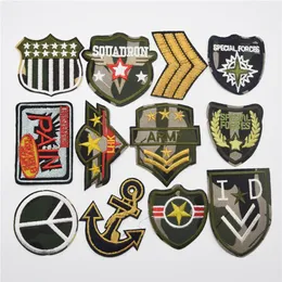 120pcs set Camouflage Armband Badge Emelcodery Magic Глава Patch283k