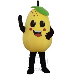 Pears Mascot Costume Adult size Ad Apparel Anpassad snygg kostym