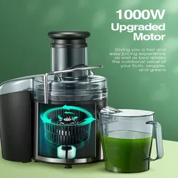 Delivery within 7-10 daysfunction household appliancesJuicer, 1000W Juice Extractor Fruit Vegetable, Stainless SteelMulti-functional frying