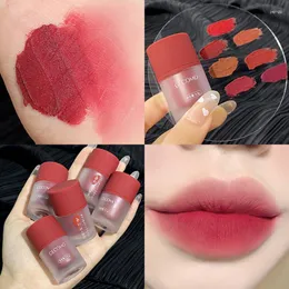 Läppglans GECOMO Color Poet Lipstick Makeup Matt sammet Vattentät Sexig Mud Cheek Mist Glaze Dam Longalsting TSLM2