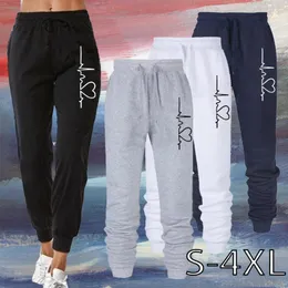 Dambyxor Mode Jogger Bodybuilding Gym Fritidsgymnastik träningsbyxor utomhus Löpning Cool Sport Fitness Byxor