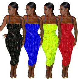 Diamond Bodycon Africa Klänning Klänningar i afrikansk stil för kvinnor Klubbfestklänning Sommar Sexig rem Tight kjol Afrika Kläder 2020269x