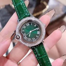 Luxury Diamond Women Watch Quartz Movement Japan Battery Leather Strap Dress Watches Lifestyle Waterproof Designer Analog Wristwatch Montre De Luxe