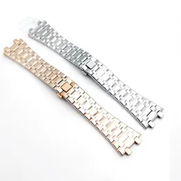 28 mm Steel Bracelet Watch Band Strap Fit For A P Royal Oak Offshore 42mm Model Watch