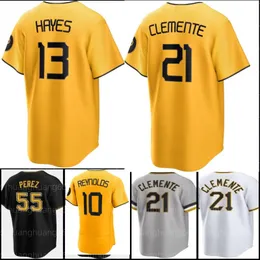 15 Oneil Cruz Jersey 21 Roberto Clemente Baseball PGH 51 David Bednar Andrew 22 McCutchen Henry Davis Joe Bryan Reynolds Kebryan Hayes 3 Ji Hwan Bae