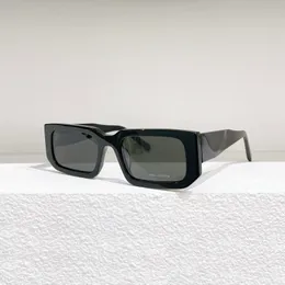 06Y Rechteckige Sonnenbrille Schwarz Dunkelgrau Herren Vintage Sonnenbrille Gafas de sol Designer-Sonnenbrille Occhiali da sole UV400-Schutzbrille