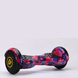 Diğer Spor Malzemeleri Akıllı Çocuklar Aydınlık Twowheel Taşınabilir Bluetooth Somatosensoriyel Hoverboard Elektriksel Kendinden Dengeleme Scooter 230706