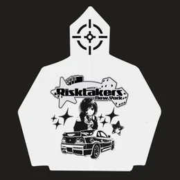 Herren Hoodies Sweatshirts Anime Print Gothic Streetwear Langarm Schwarz Zip Hoodie Y2k Grunge Kleidung Sweatshirt Koreanische Mode Punk Sport Mantel Pullover 230705