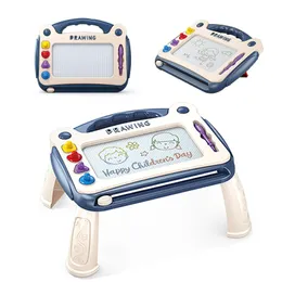 Inteligentne zabawki wymazywalna magnetyczna tablica do rysowania tablica do pisania pisanie długopis do malowania kształt formy zabawki Montessori dla dzieci dzieci prezent na boże narodzenie 230705