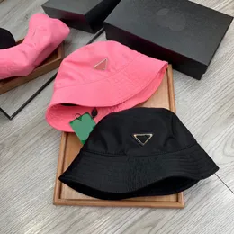 Luxe Bucket Hats Solida Män Dam Fiskar Hatt Mode Bob Panama Hat Vändbar Fiske Beach Cap