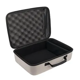 Suprimentos de arquivo Caixa de armazenamento do projetor para JMGO O1 Hard EVA Travel Carry Bag Double Slider Design Large Capacity Protective Case 230706