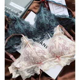 Wholesale Cheap Price Lace Lingerie Bra and Panty Set Female