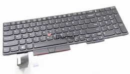 Klawiatury 100 nowe usa dla Lenovo Thinkpad E580 E585 E590 E595 T590 P53S L580 L590 P15S P52 P53 angielski Laptop podświetlana klawiatura x0706