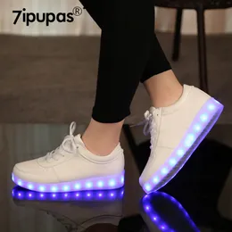 Sneakers Led Slippers USB illuminated krasovki luminous sneakers glowing kids shoes children with light Sole sneakers for girls boys 230705