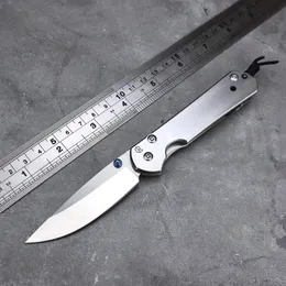 Chris Reeve Mini CR Full Steel Folding Knife 5CR15 High Hardness Pocket Camping Militär Taktisk Kniv Outdoor Fruit Tool 303