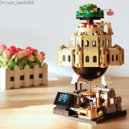Blocks 1179 anime movies castles in the sky music boxes building blocks robot soldiers monsters Rapta characters mechanical building blocks toys Z230707