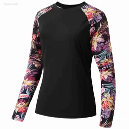 Acessórios de pesca Bassdash Womens UPF 50+ UV Sun Protection T-Shirt Camo Manga Longa Pesca Caminhadas Desempenho Camisas HKD230706